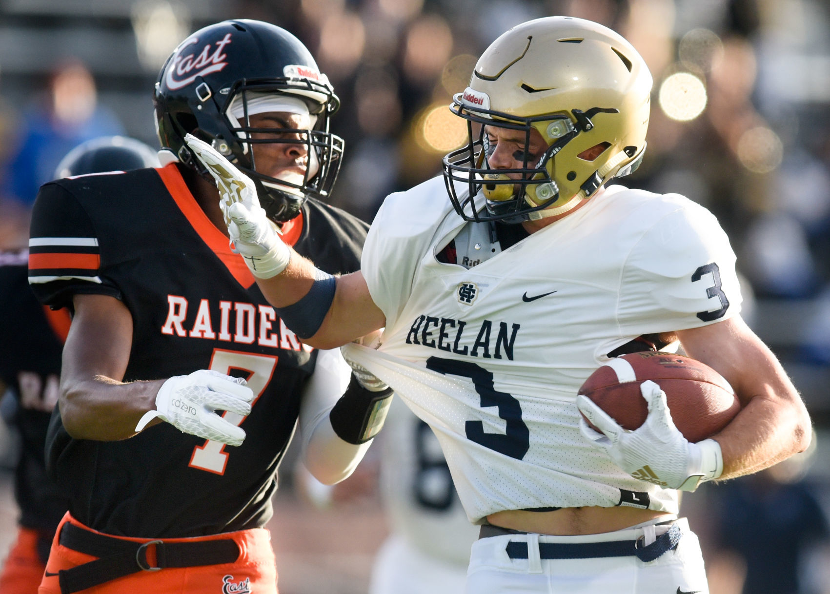 Football Bishop Heelan at Sioux City East